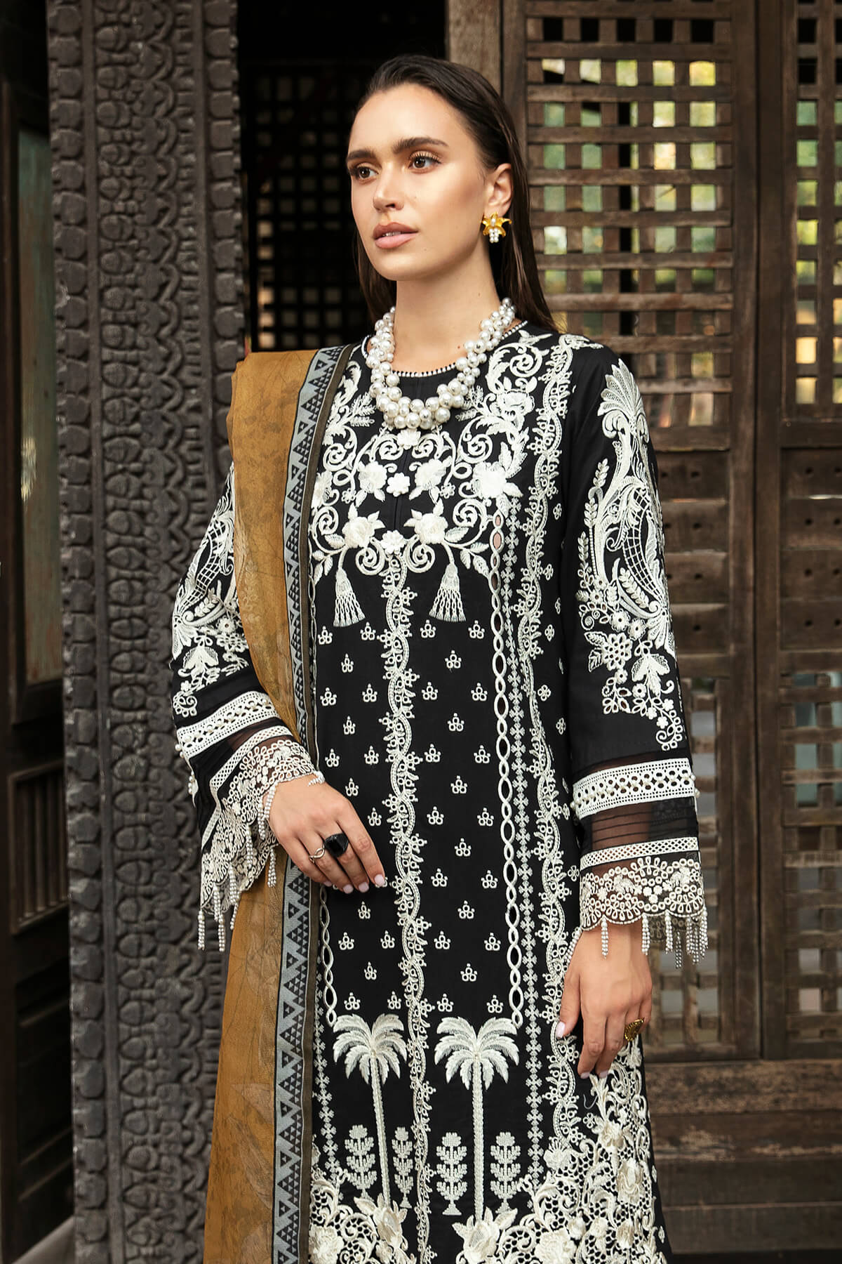 Imrozia Premium | Reve Luxury Lawn | S.L 63 Alma - Ladies Clothes - Maria Faisal