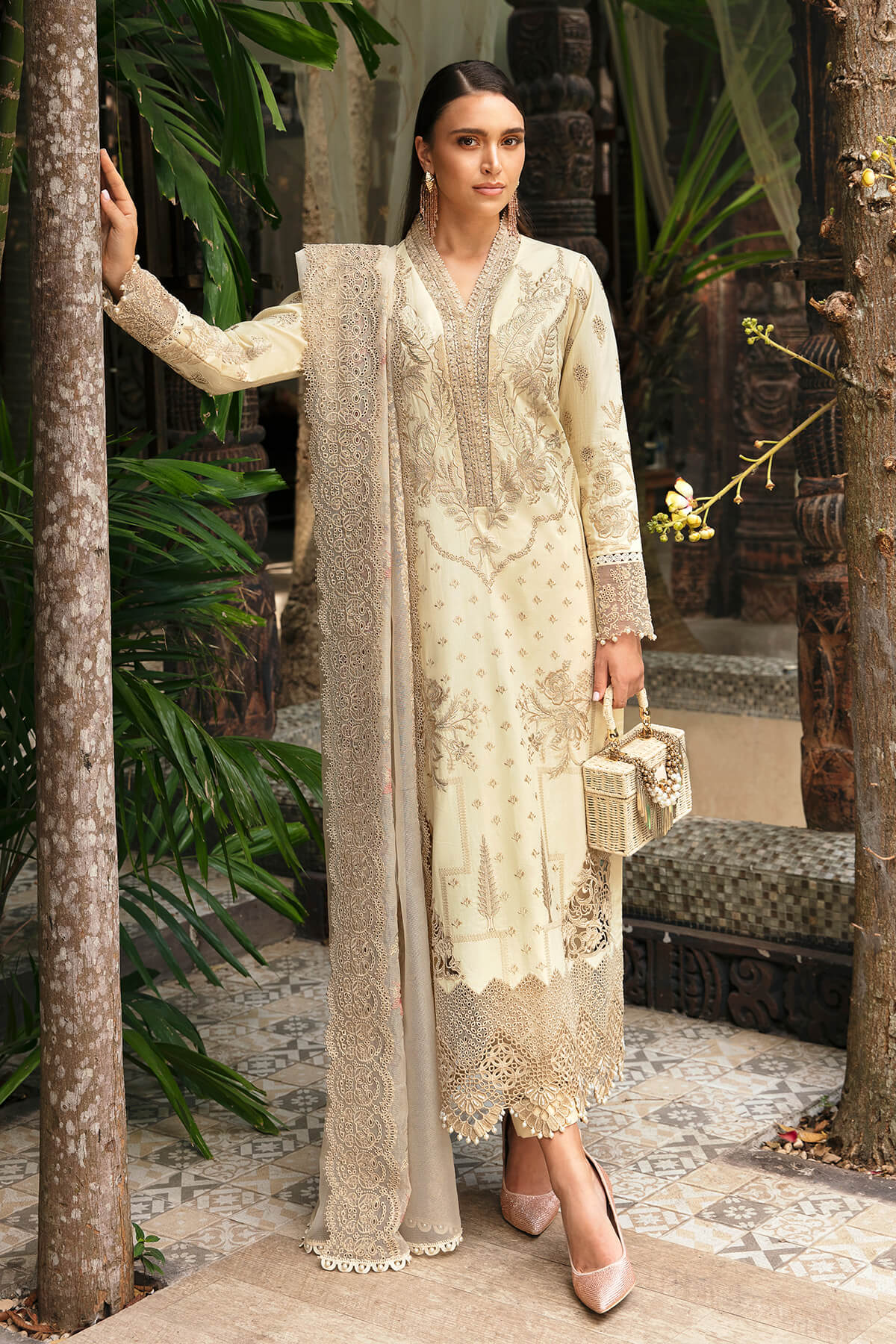 Imrozia Premium | Reve Luxury Lawn | Aurila - Ladies Clothes - Maria Faisal