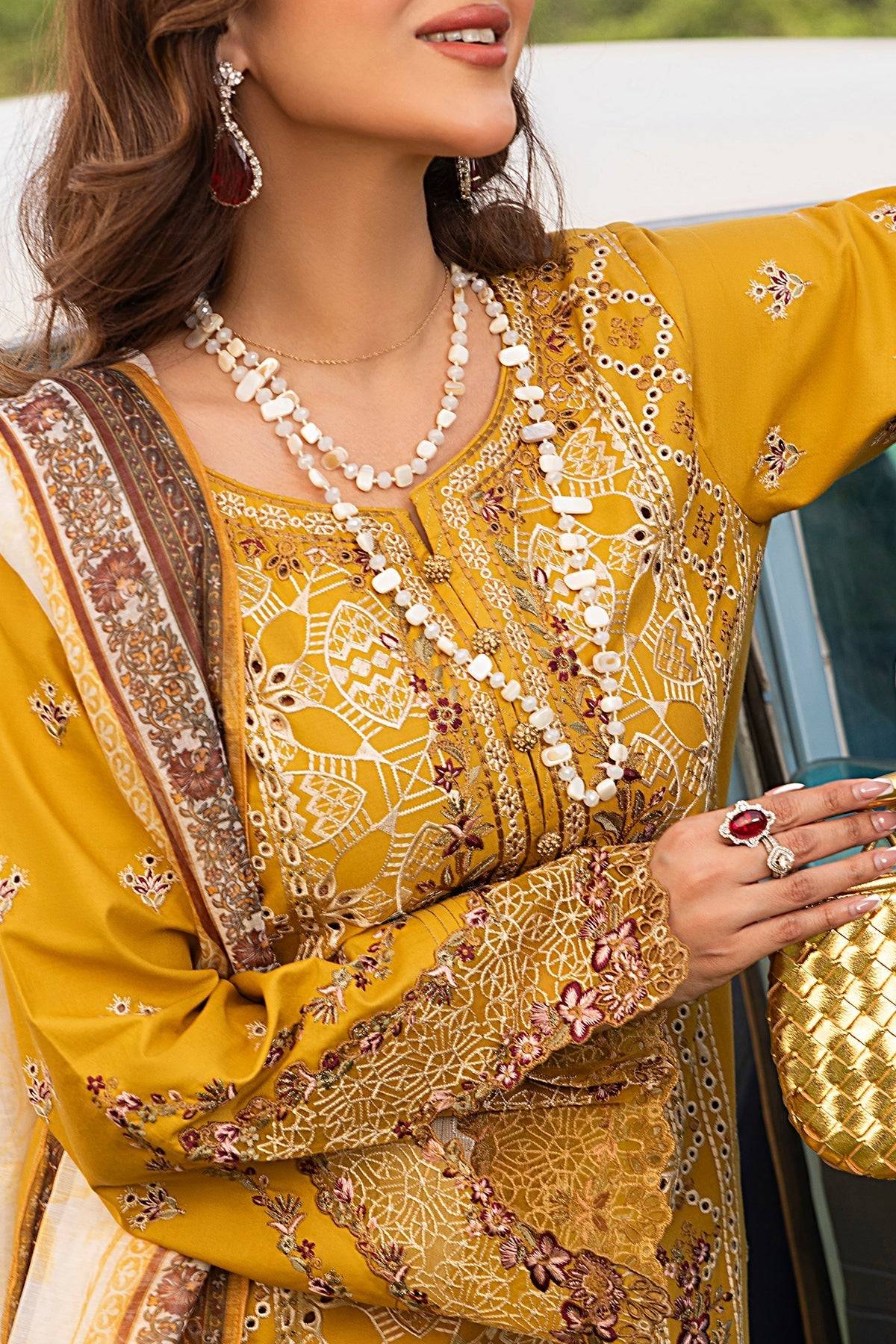 Imrozia Premium | Rang e Bahar | IP-125 HINA by Maria Faisal - Registered Vendor of : Imrozia Premium - type : Ladies Clothes - 100% original wedding dresses