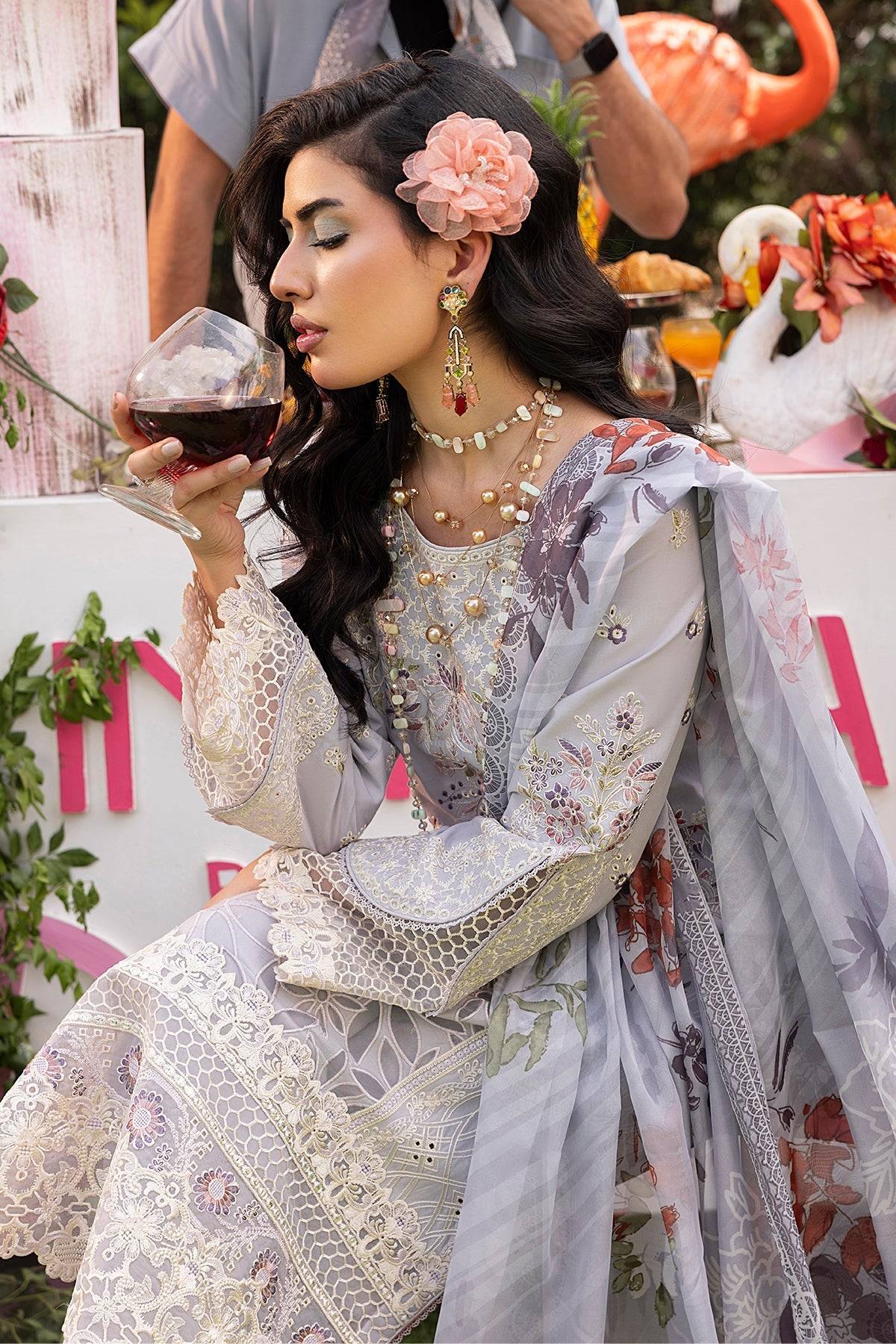 Imrozia Premium | Rang e Bahar | IP-133 EAHAAL by Maria Faisal - Registered Vendor of : Imrozia Premium - type : Ladies Clothes - 100% original wedding dresses