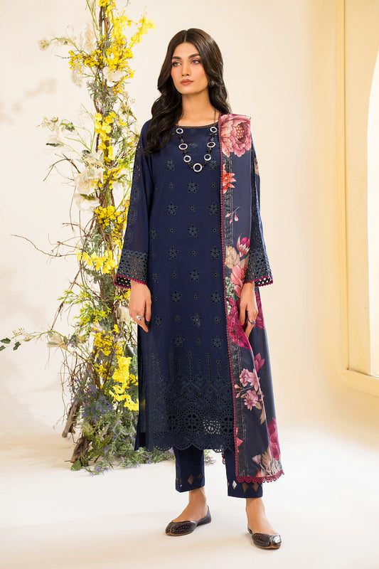 Iznik | Lawnkari 24 | UE-163 BLOOMEASE - Ladies Clothes - Maria Faisal