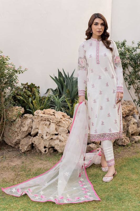 Iznik | Lawnkari 24 | UE-157 CANDYTUFT - Ladies Clothes - Maria Faisal