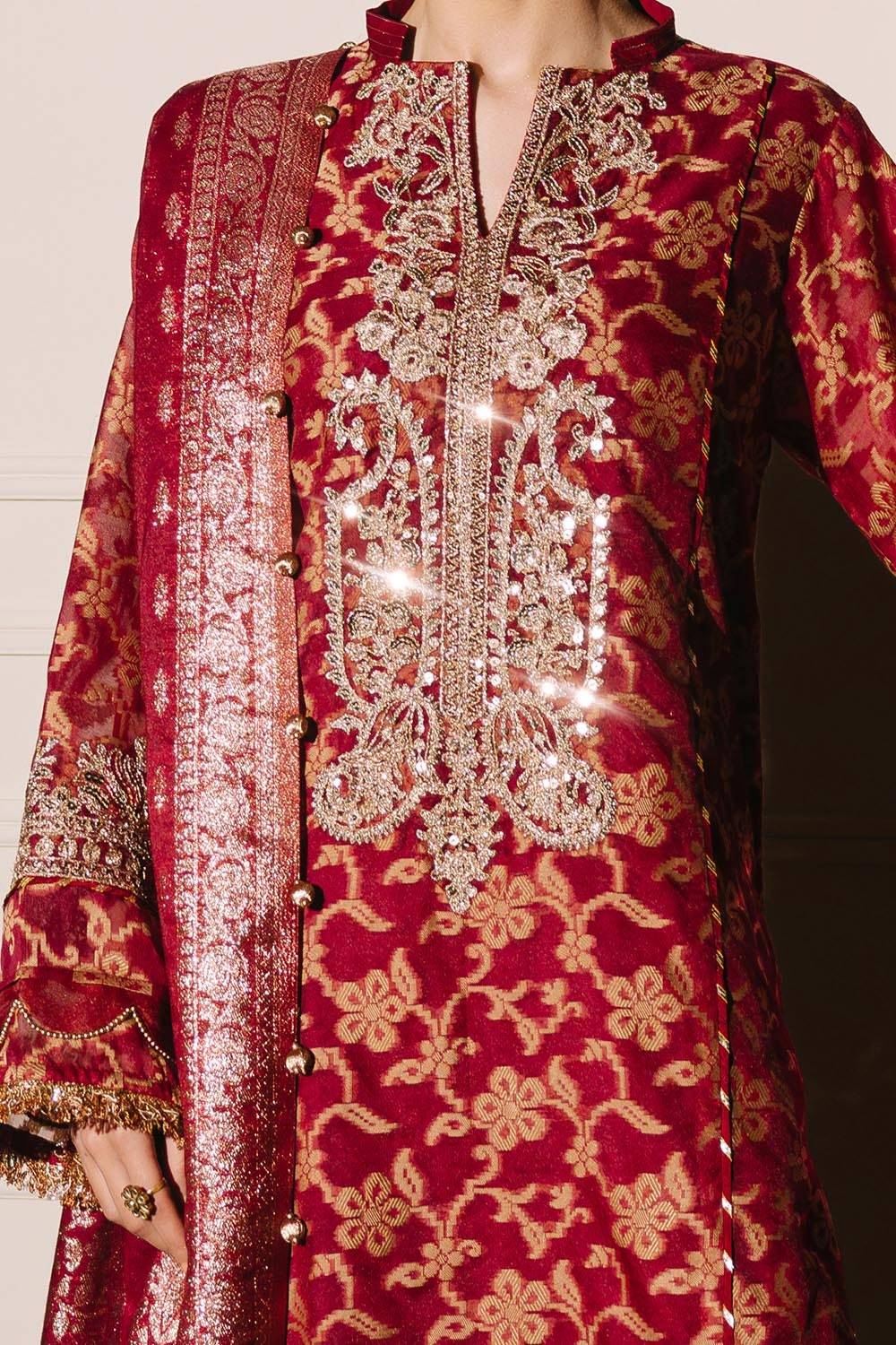 Gul Ahmed | Festive Eid 25 | FE-52073 by Maria Faisal - Registered Vendor of : Gul Ahmed - type : Ladies Clothes - 100% original wedding dresses