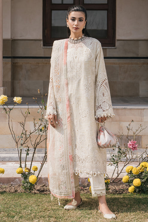 Jazmin | Shahkaar Luxury Lawn 24 | SL24-D7 - Maria Faisal.