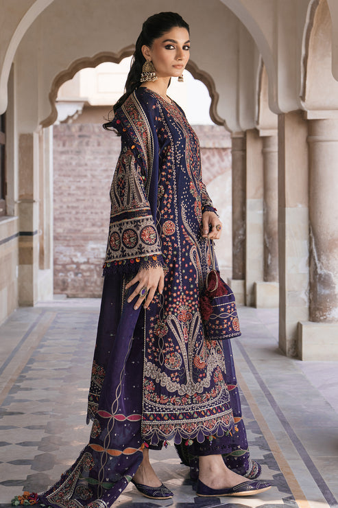 Jazmin | Shahkaar Luxury Lawn 24 | SL24-D9 - Maria Faisal.