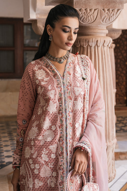 Jazmin | Shahkaar Luxury Lawn 24 | SL24-D4 - Maria Faisal.