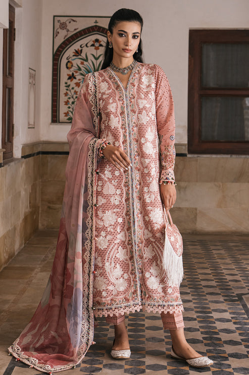 Jazmin | Shahkaar Luxury Lawn 24 | SL24-D4 - Maria Faisal.