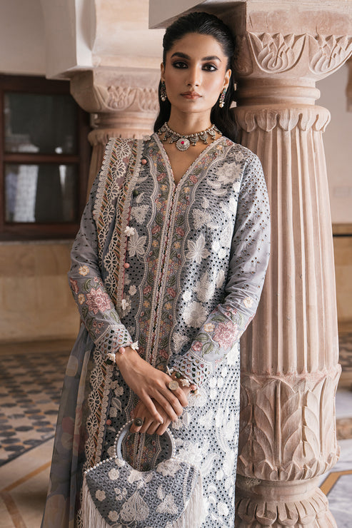 Jazmin | Shahkaar Luxury Lawn 24 | SL24-D3 - Maria Faisal.