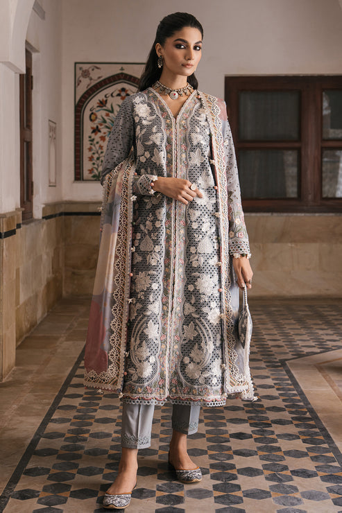 Jazmin | Shahkaar Luxury Lawn 24 | SL24-D3 - Maria Faisal.