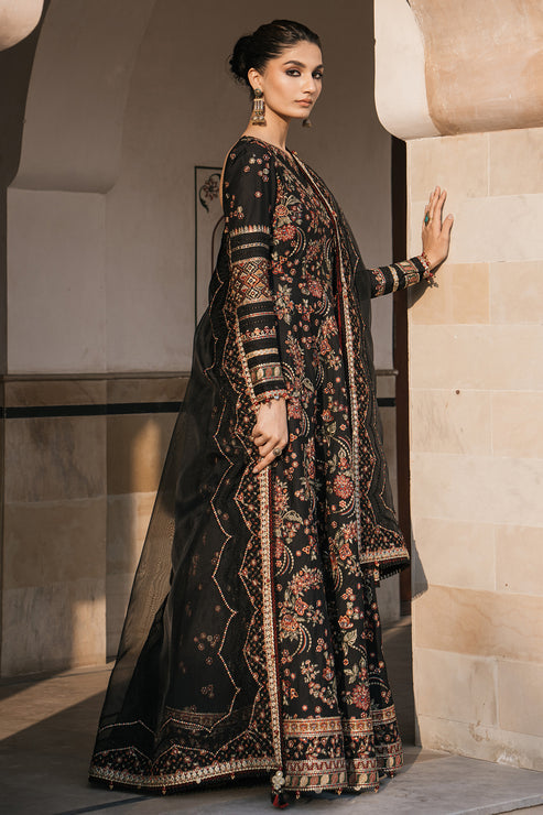 Jazmin | Shahkaar Luxury Lawn 24 | SL24-D15 - Maria Faisal.