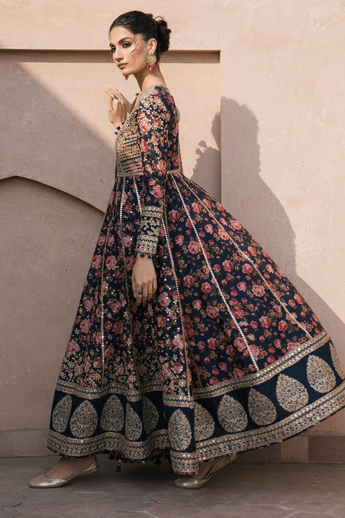 Jazmin | Shahkaar Luxury Lawn 24 | SL24-D1 - Maria Faisal.