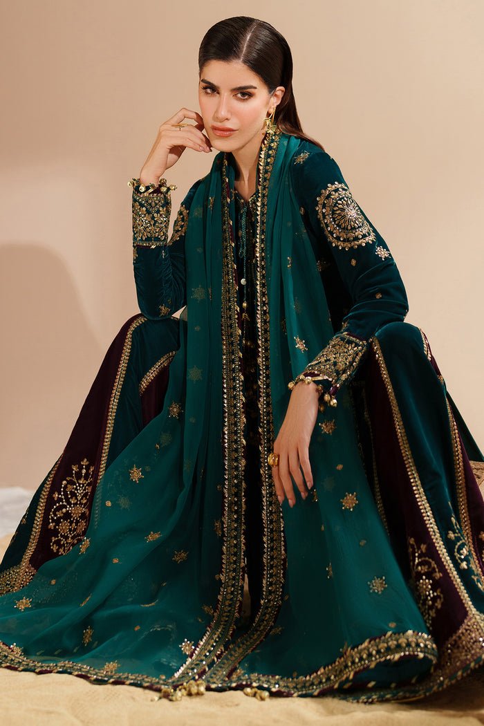 Jazmin | Velvet Vogue 25 | VVF D-8 - Formal Wear - available at Maria Faisal in UK and USA