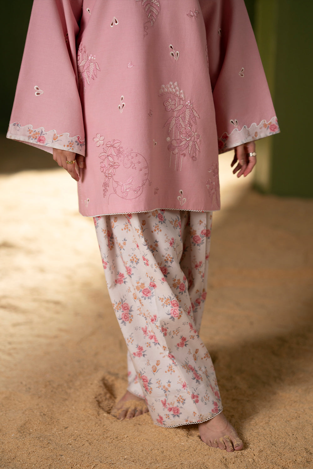 Saira Rizwan | Joolie Co ords | JOOLIE PINK - JBP25-08 - Ladies Clothes - Maria Faisal