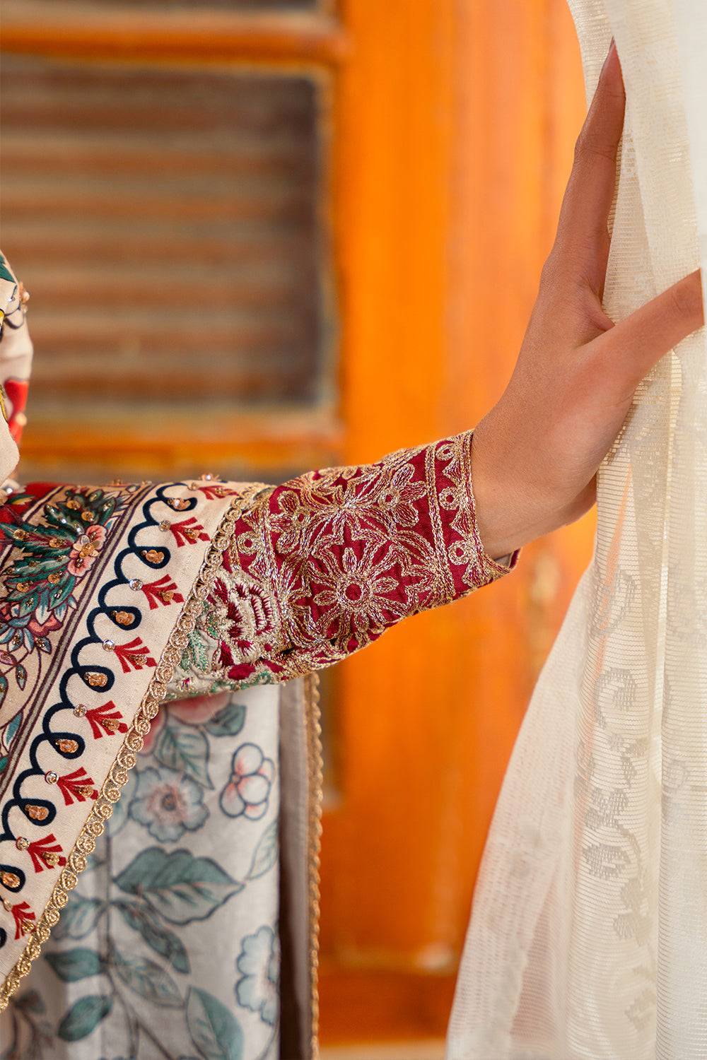 Saira Rizwan | Dahini Silk Pret | DUNE - SRLP01-25 by Maria Faisal - Registered Vendor of : Saira Rizwan - type : Ladies Clothes - 100% original wedding dresses