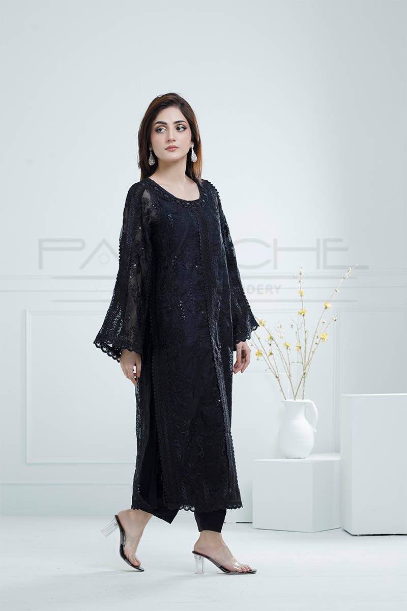 Panache | Pret | Black Radiance by Maria Faisal - Registered Vendor of : Panache By Mona - type : Ladies Clothes - 100% original wedding dresses