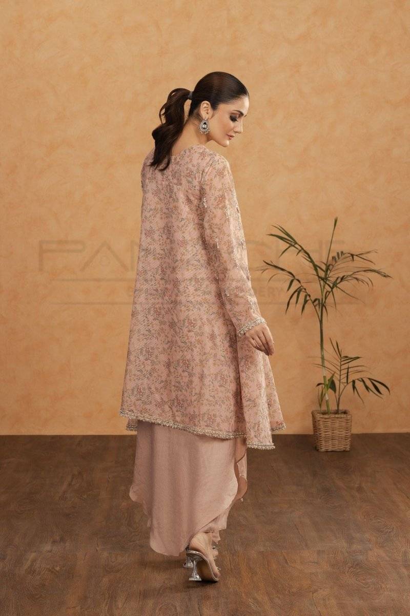 Panache | Pret | Pink Chai by Maria Faisal - Registered Vendor of : Panache By Mona - type : Ladies Clothes - 100% original wedding dresses