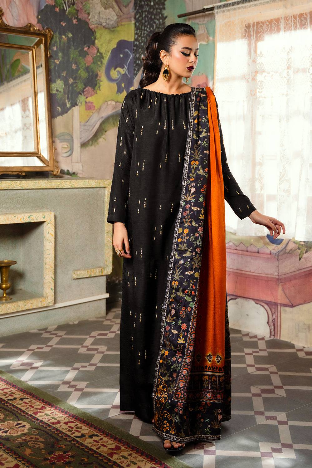 Saira Rizwan | Dahini Silk Pret | ESMA - SRLP02-25 by Maria Faisal - Registered Vendor of : Saira Rizwan - type : Ladies Clothes - 100% original wedding dresses