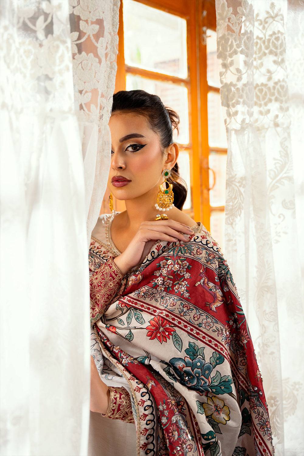 Saira Rizwan | Dahini Silk Pret | DUNE - SRLP01-25 by Maria Faisal - Registered Vendor of : Saira Rizwan - type : Ladies Clothes - 100% original wedding dresses