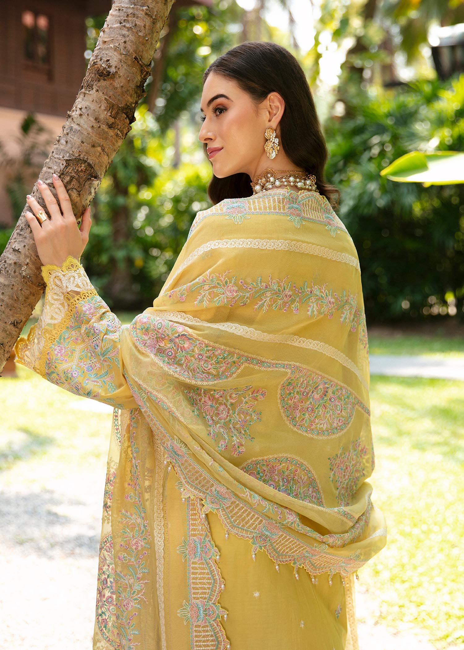 Kanwal Malik | Sareen Luxury Lawn 24 | Vanessa - Ladies Clothes - Maria Faisal