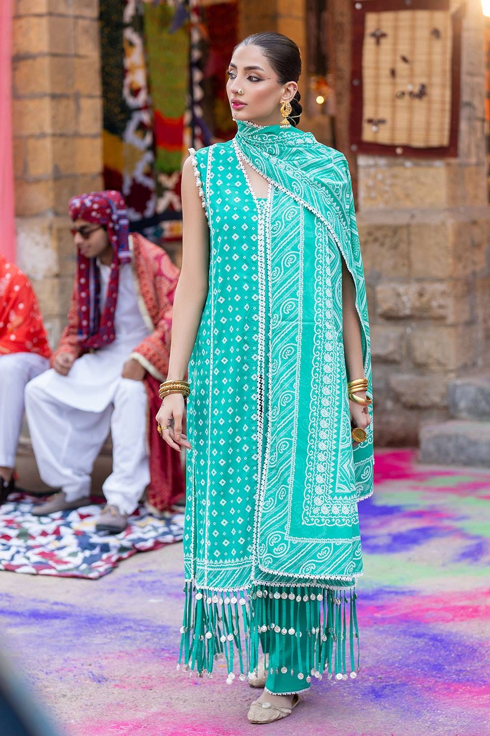 Gul Ahmed | Chunri Lawn 25 | CL-52178 A by Maria Faisal - Registered Vendor of : Gul Ahmed - type : Ladies Clothes - 100% original wedding dresses