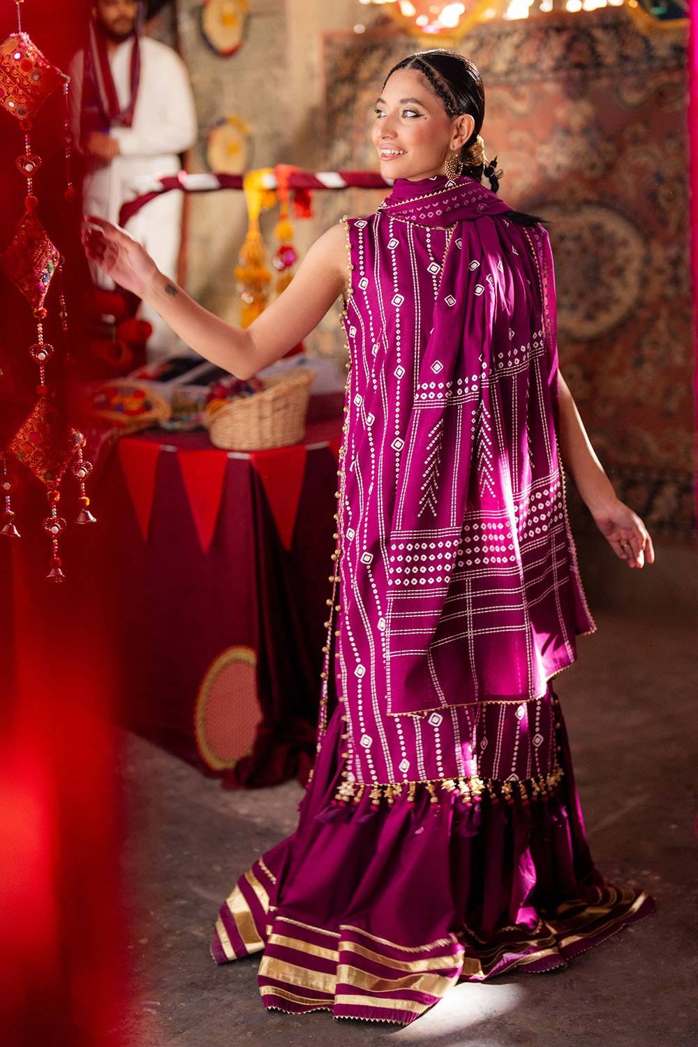 Gul Ahmed | Chunri Lawn 25 | CL-52185 A by Maria Faisal - Registered Vendor of : Gul Ahmed - type : Ladies Clothes - 100% original wedding dresses