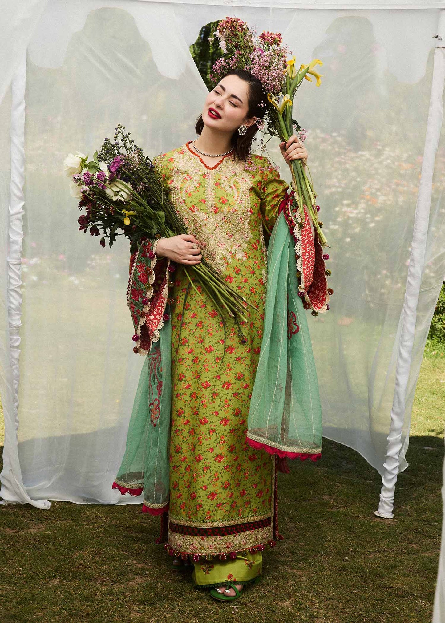 Hussain Rehar | SS Lawn 24 | Shein - Waniyas