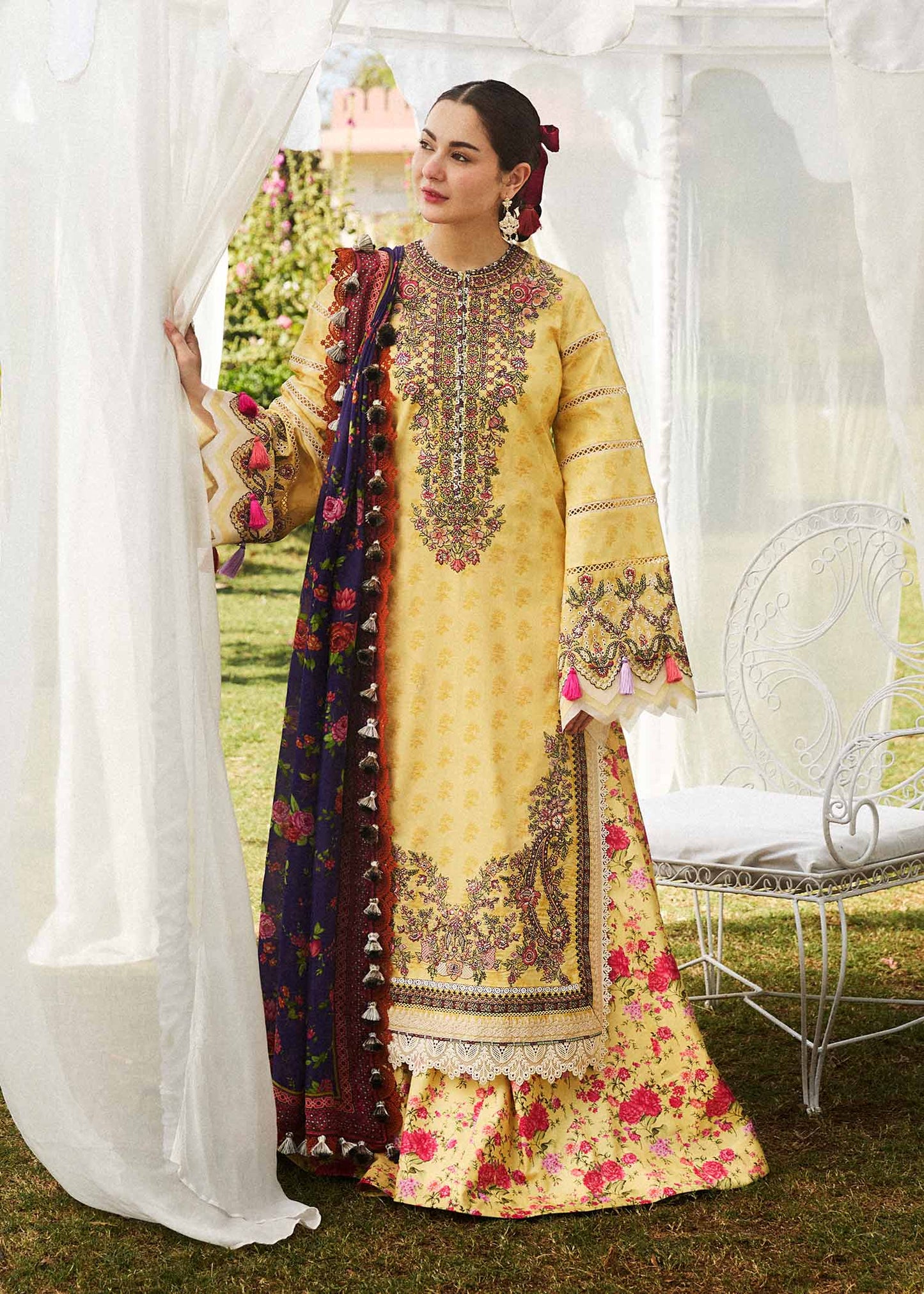 Hussain Rehar | SS Lawn 24 | Opal - Waniyas