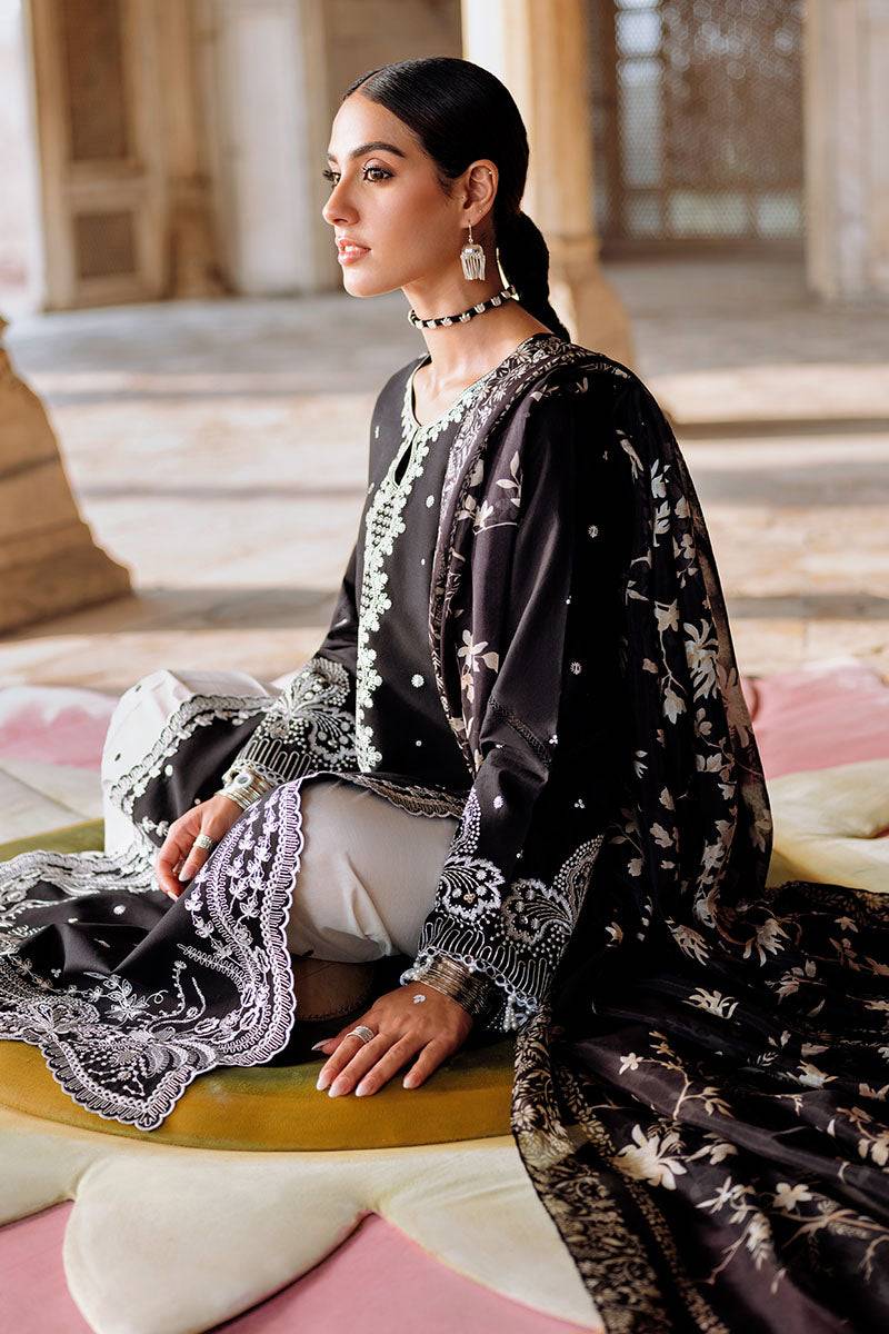 Cross Stitch | Eid Lawn Edit 25 | EBONY VOGUE by Maria Faisal - Registered Vendor of : Cross Stitch - type : Ladies Clothes - 100% original wedding dresses