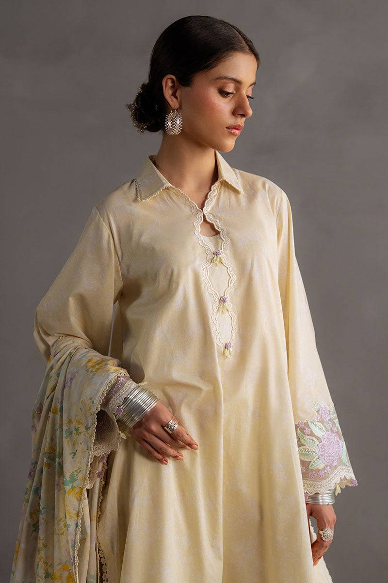 Cross Stitch | Eid Lawn Edit 25 | SUNSHINE GLOW by Maria Faisal - Registered Vendor of : Cross Stitch - type : Ladies Clothes - 100% original wedding dresses