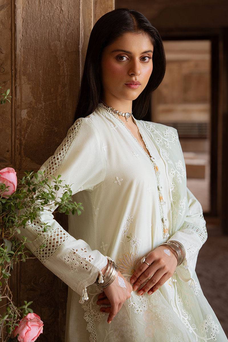 Cross Stitch | Eid Lawn Edit 25 | AQUA SERENITY by Maria Faisal - Registered Vendor of : Cross Stitch - type : Ladies Clothes - 100% original wedding dresses
