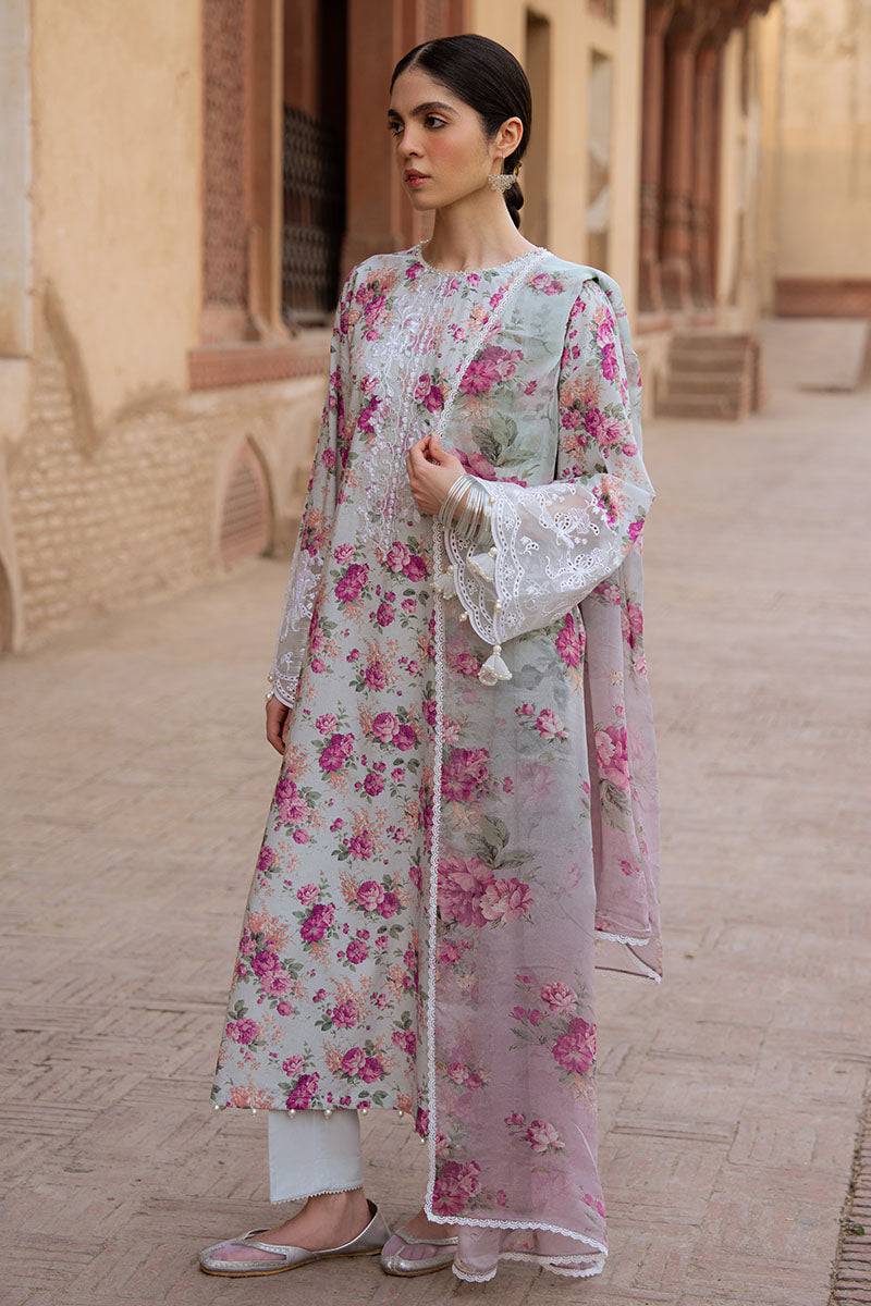 Cross Stitch | Eid Lawn Edit 25 | SPARKLING GEM by Maria Faisal - Registered Vendor of : Cross Stitch - type : Ladies Clothes - 100% original wedding dresses