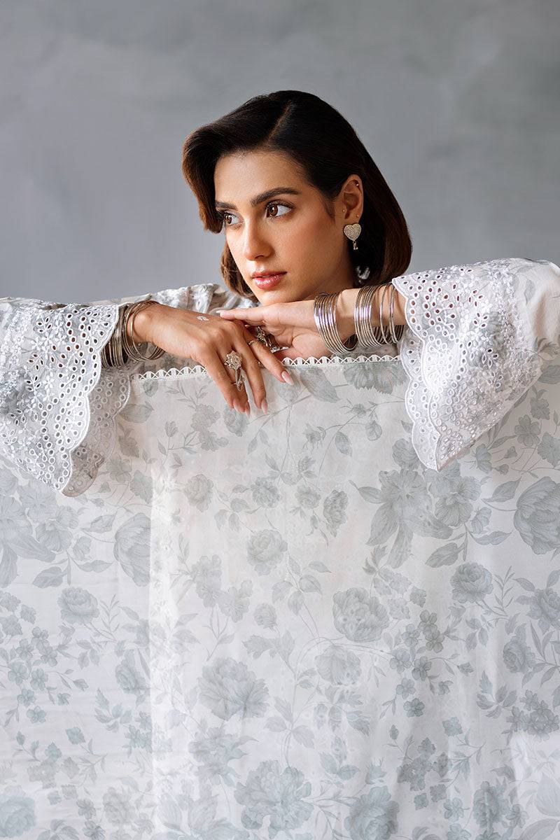 Cross Stitch | Eid Lawn Edit 25 | MESH BLOOM by Maria Faisal - Registered Vendor of : Cross Stitch - type : Ladies Clothes - 100% original wedding dresses