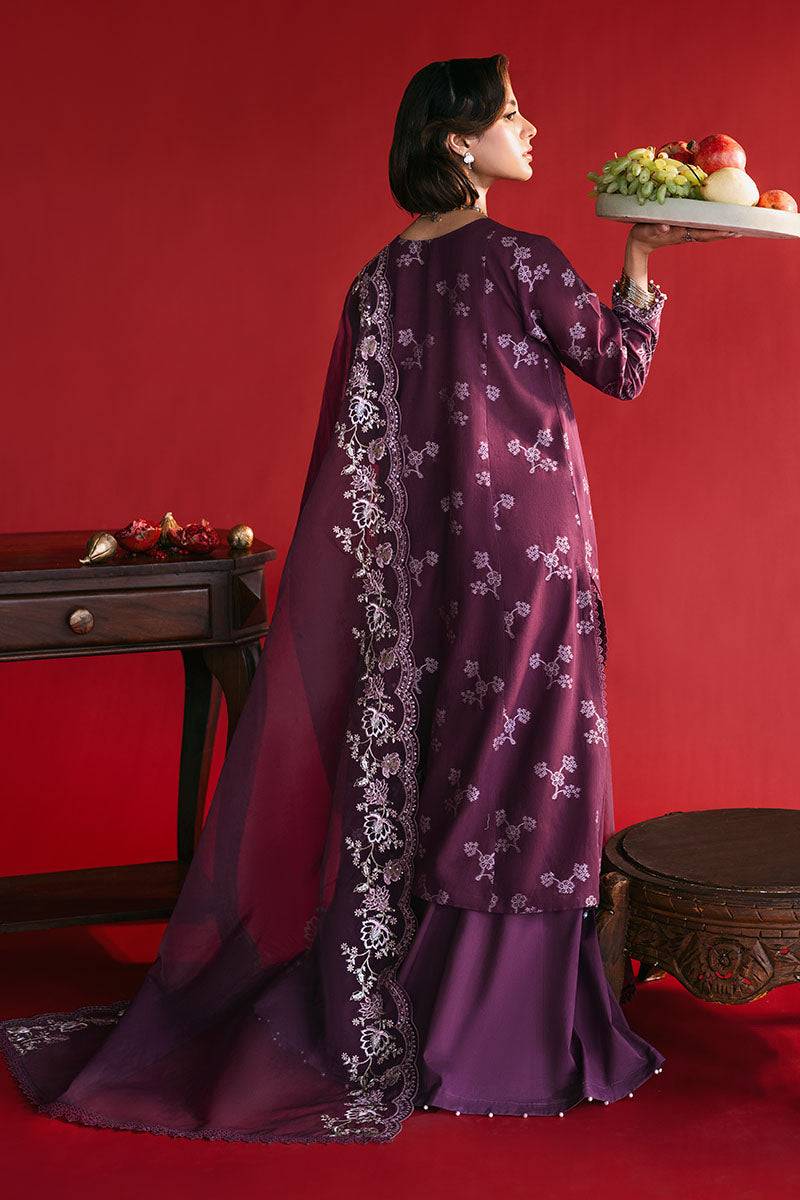 Cross Stitch | Eid Lawn Edit 25 | DEEP FLARE by Maria Faisal - Registered Vendor of : Cross Stitch - type : Ladies Clothes - 100% original wedding dresses