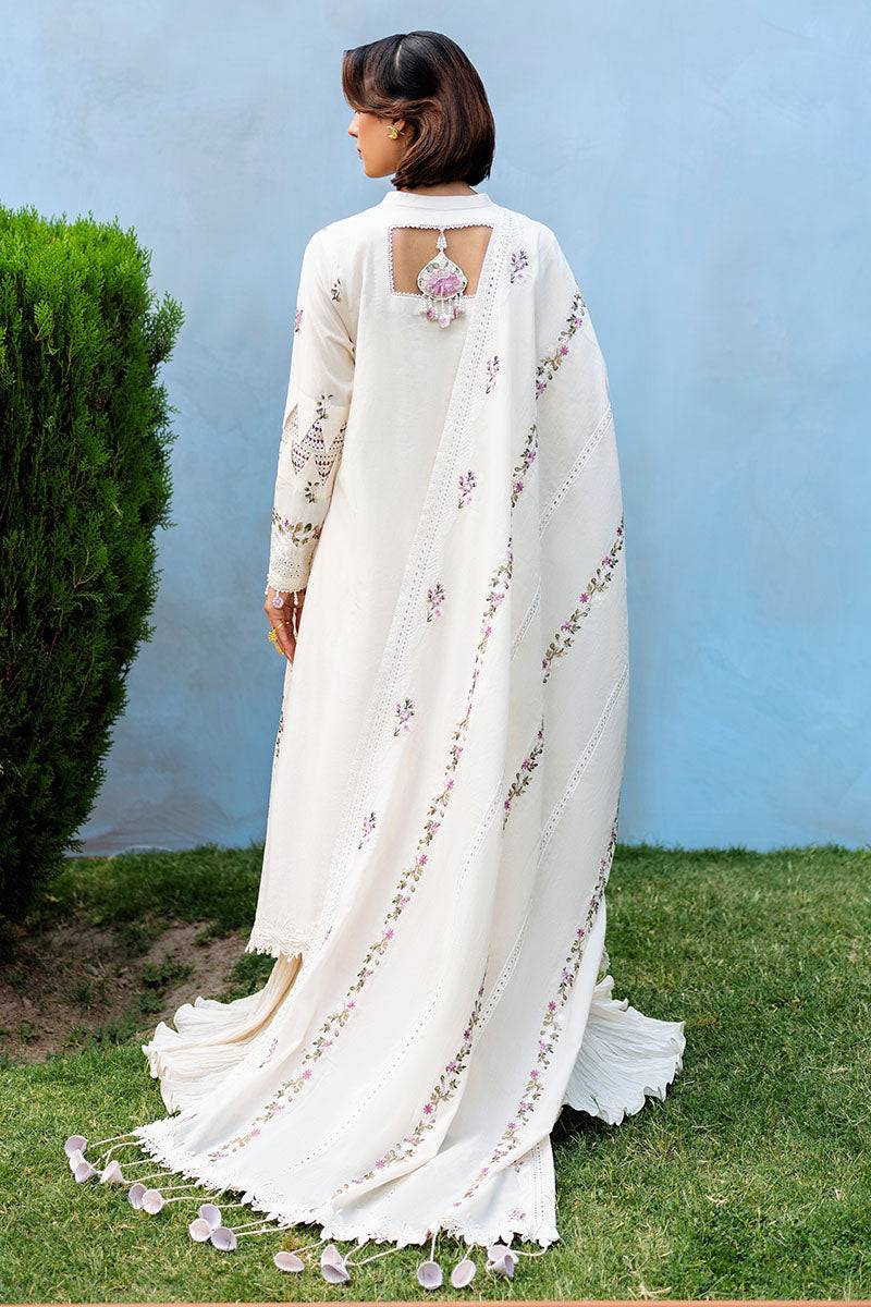 Cross Stitch | Eid Lawn Edit 25 | PETAL PARADISE by Maria Faisal - Registered Vendor of : Cross Stitch - type : Ladies Clothes - 100% original wedding dresses