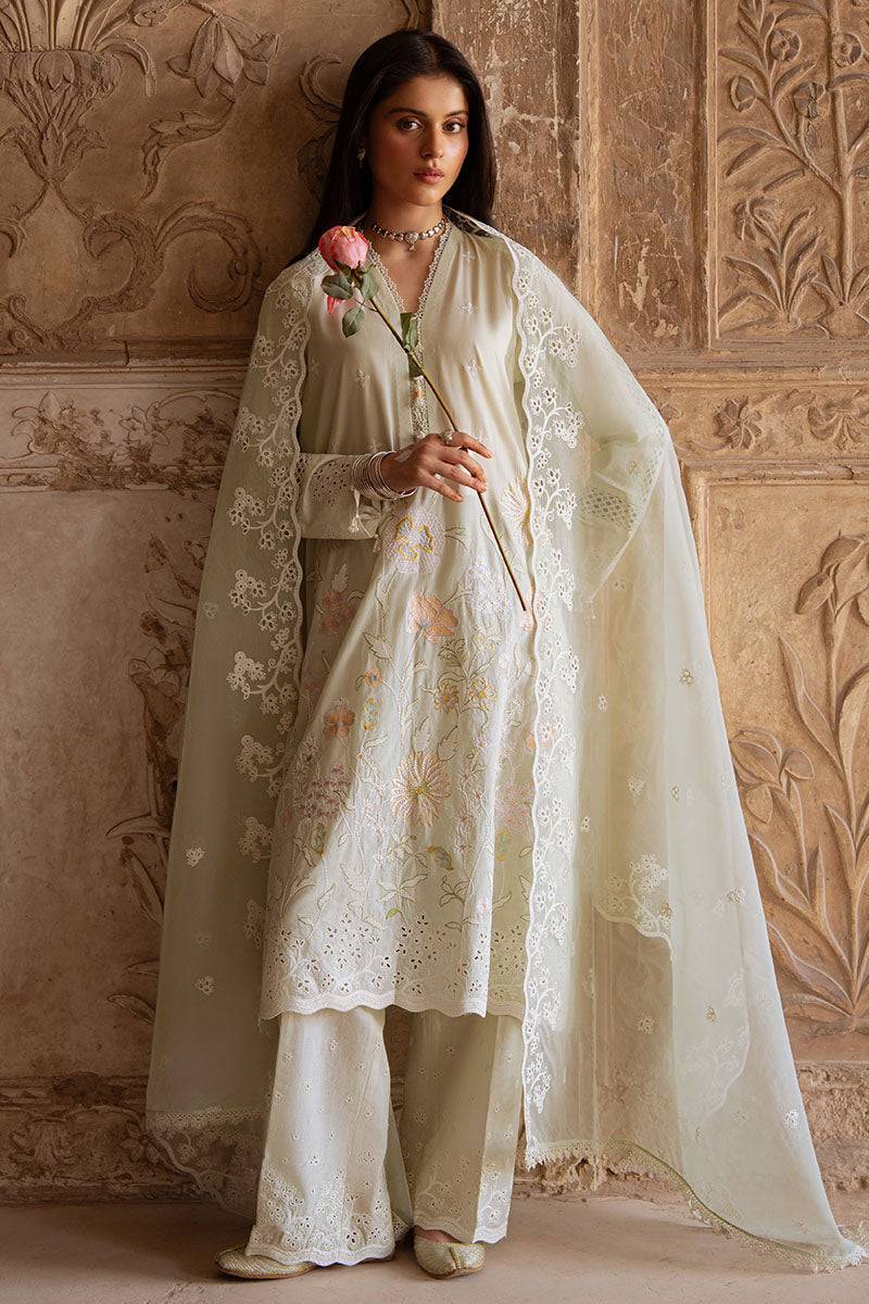 Cross Stitch | Eid Lawn Edit 25 | AQUA SERENITY by Maria Faisal - Registered Vendor of : Cross Stitch - type : Ladies Clothes - 100% original wedding dresses