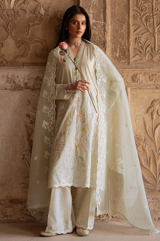 Cross Stitch | Eid Lawn Edit 25 | AQUA SERENITY by Maria Faisal - Registered Vendor of : Cross Stitch - type : Ladies Clothes - 100% original wedding dresses