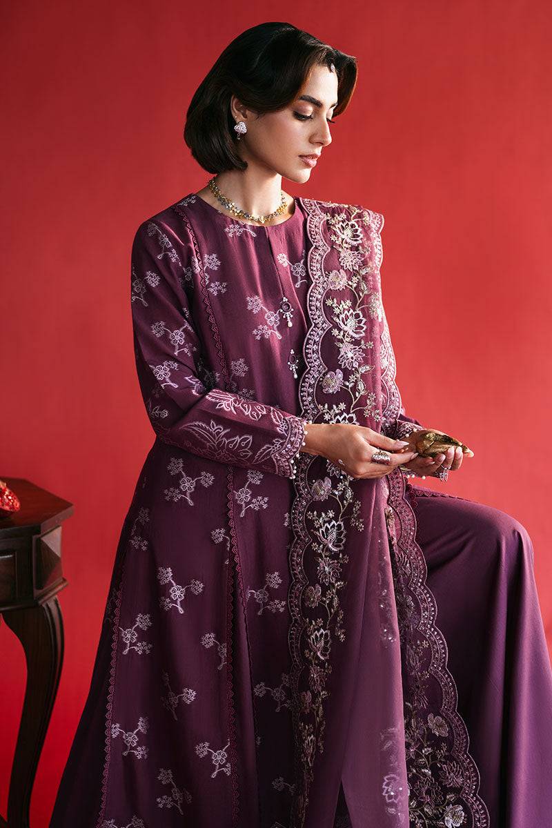Cross Stitch | Eid Lawn Edit 25 | DEEP FLARE by Maria Faisal - Registered Vendor of : Cross Stitch - type : Ladies Clothes - 100% original wedding dresses