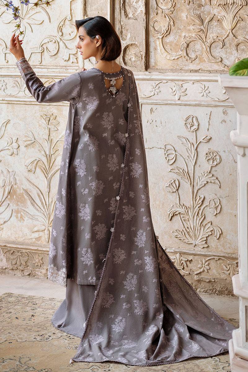 Cross Stitch | Eid Lawn Edit 25 | DESERT TAUPE by Maria Faisal - Registered Vendor of : Cross Stitch - type : Ladies Clothes - 100% original wedding dresses