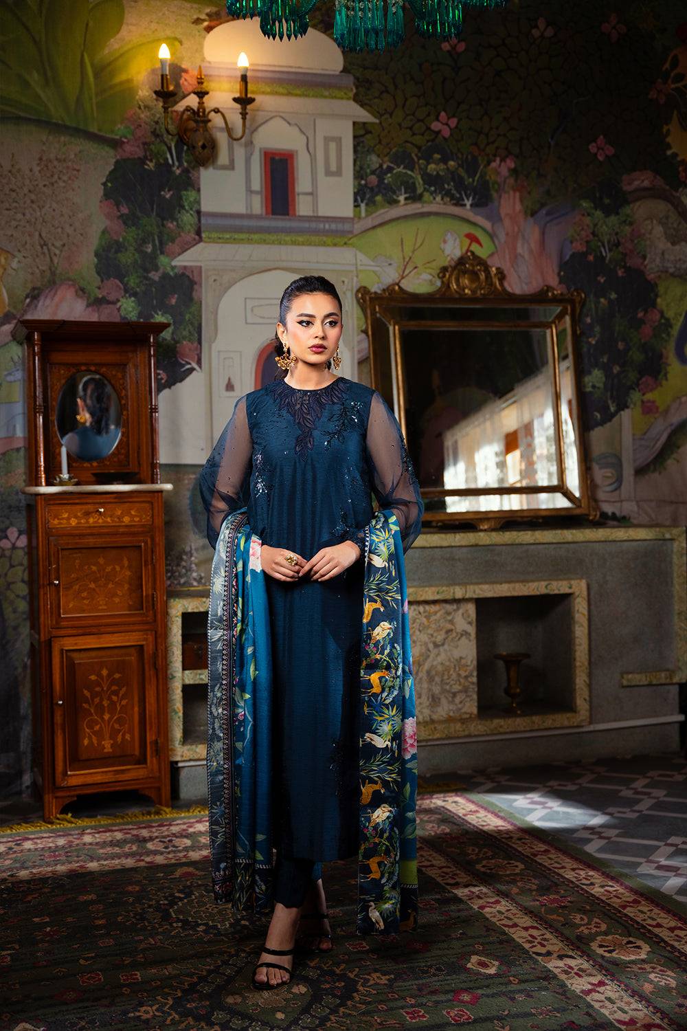Saira Rizwan | Dahini Silk Pret | SIAN -SRLP03-25 by Maria Faisal - Registered Vendor of : Saira Rizwan - type : Ladies Clothes - 100% original wedding dresses