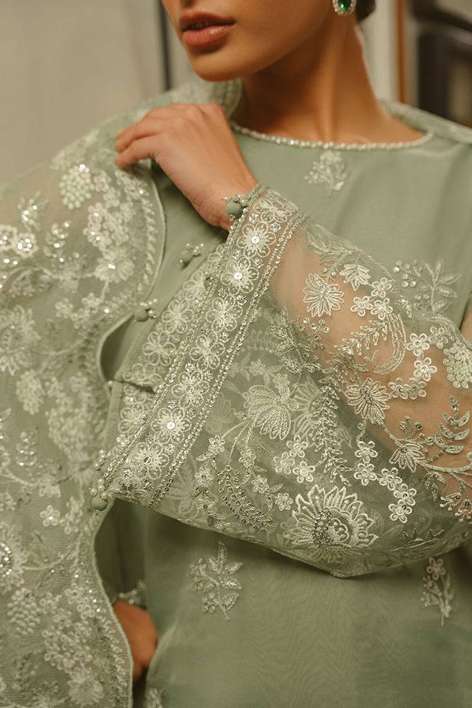 Cross Stitch | Luxe Atelier 25 | GREEN LILY by Maria Faisal - Registered Vendor of : Cross Stitch - type : Ladies Clothes - 100% original wedding dresses