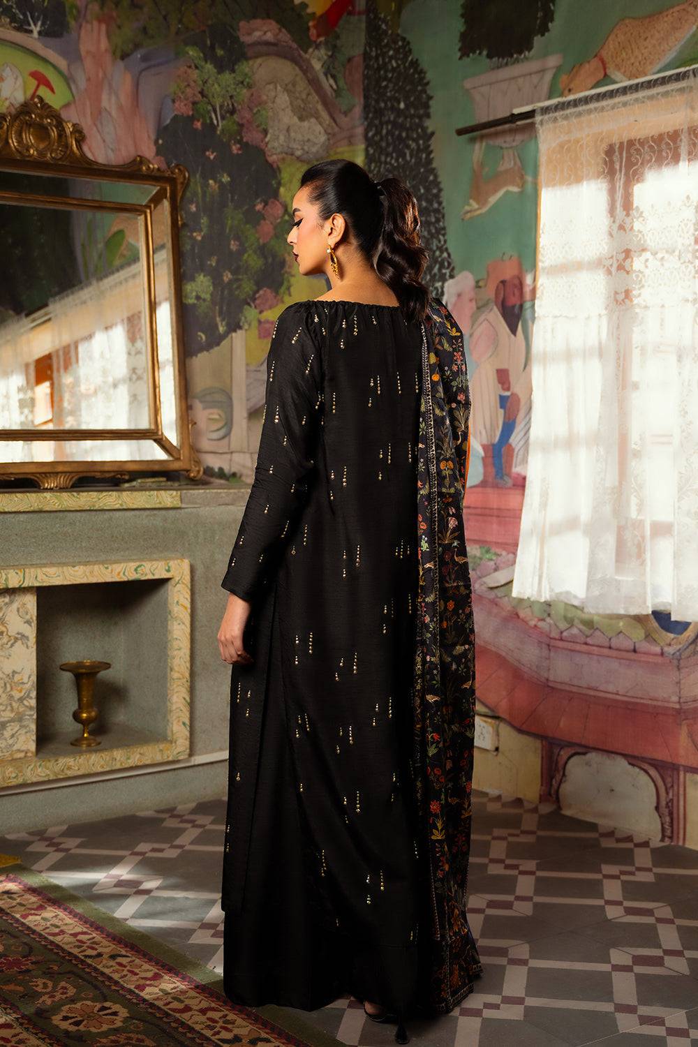 Saira Rizwan | Dahini Silk Pret | ESMA - SRLP02-25 by Maria Faisal - Registered Vendor of : Saira Rizwan - type : Ladies Clothes - 100% original wedding dresses