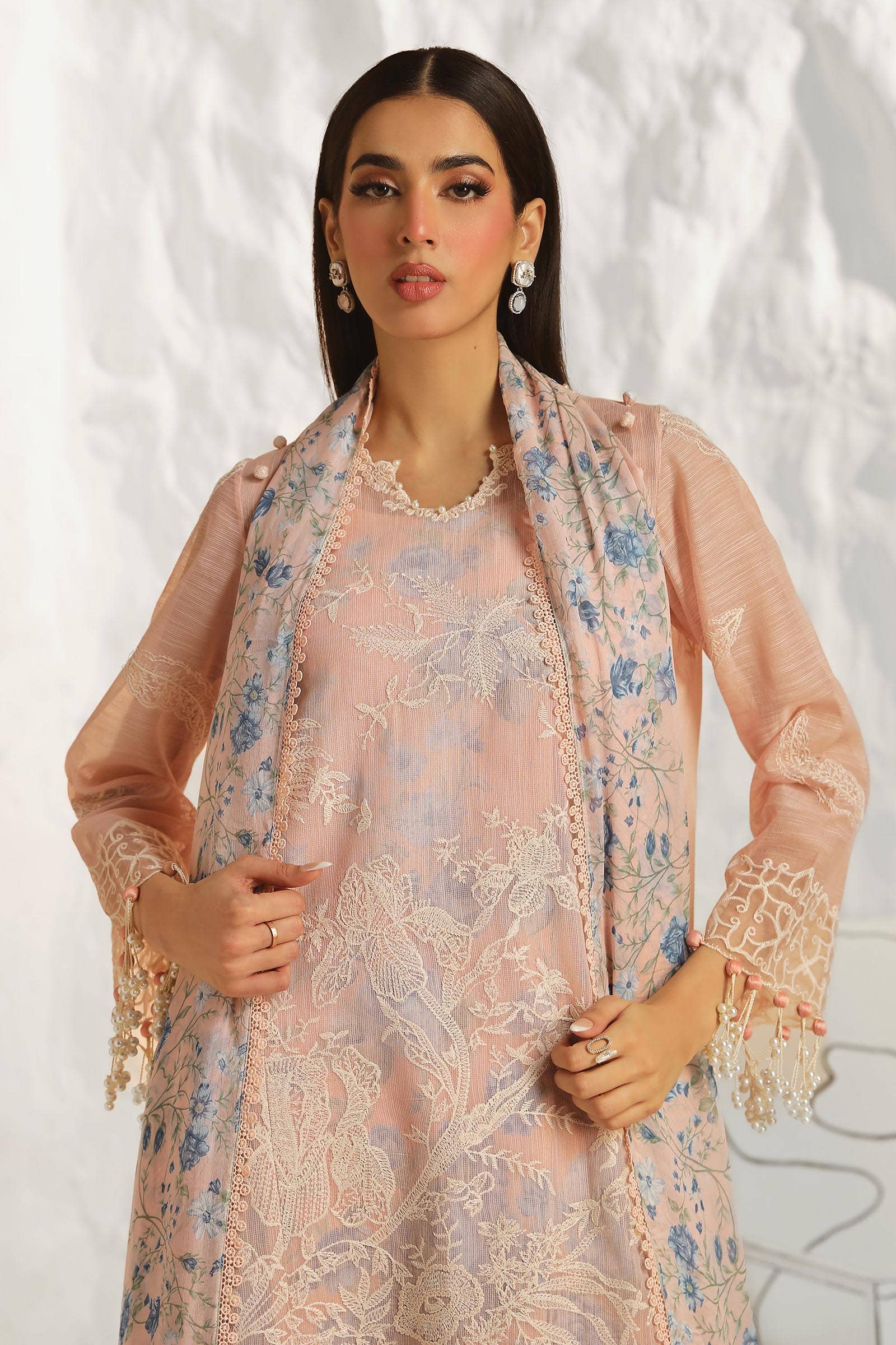 Sana Safinaz | Muzlin Summer 24 | 016B-CJ - Waniyas