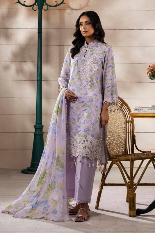 Sana Safinaz | Muzlin Spring 25 | M251-006A-3CI by Maria Faisal - Registered Vendor of : Sana Safinaz - type : Ladies Clothes - 100% original wedding dresses