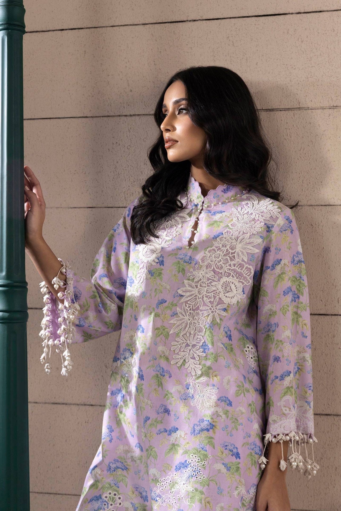 Sana Safinaz | Muzlin Spring 25 | M251-006A-3CI by Maria Faisal - Registered Vendor of : Sana Safinaz - type : Ladies Clothes - 100% original wedding dresses