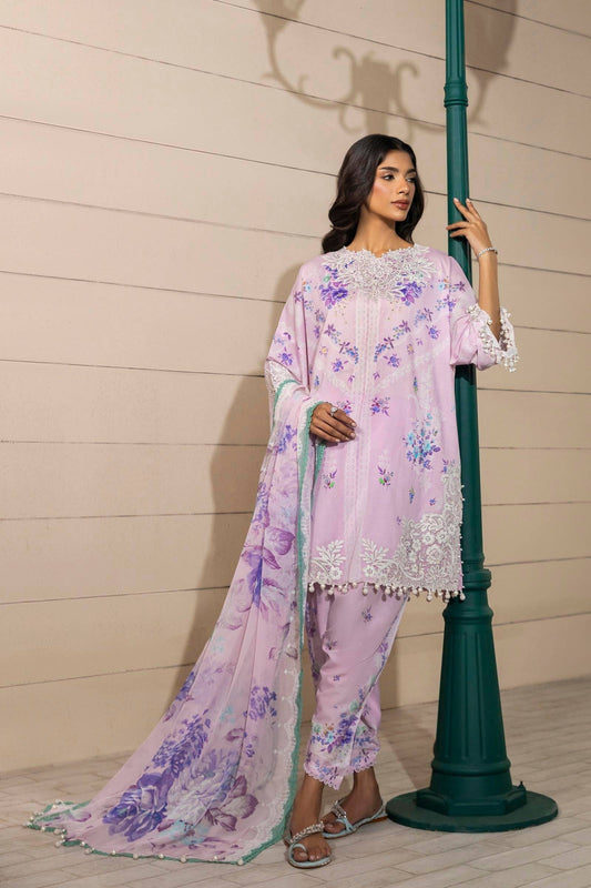 Sana Safinaz | Muzlin Spring 25 | M251-021B-3CI by Maria Faisal - Registered Vendor of : Sana Safinaz - type : Ladies Clothes - 100% original wedding dresses
