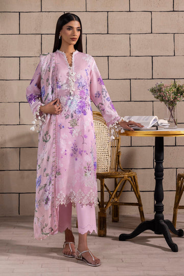 Sana Safinaz | Muzlin Spring 25 | M251-025A-3CJ - Designer Dress with Intricate embroidery and embellishments. Shop elegent wedding dress at Maria Faisal.
