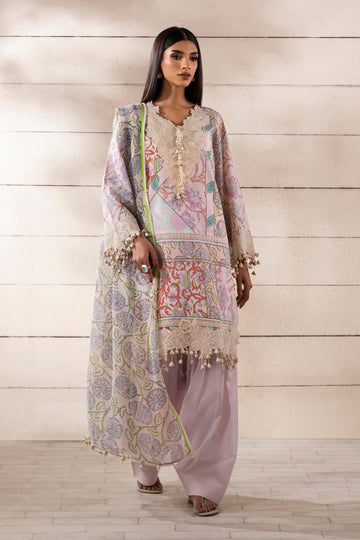 Sana Safinaz | Muzlin Spring 25 | M251-027A-3CI - Designer Dress with Intricate embroidery and embellishments. Shop elegent wedding dress at Maria Faisal.