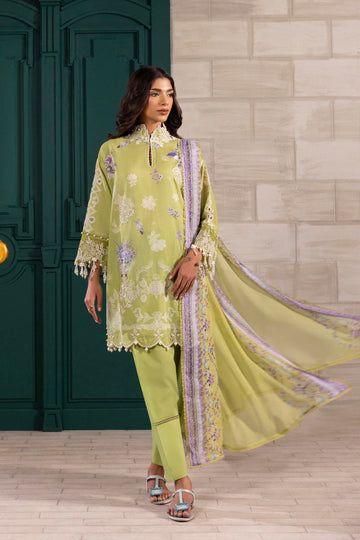 Sana Safinaz | Muzlin Spring 25 | M251-029B-3CI - Designer Dress with Intricate embroidery and embellishments. Shop elegent wedding dress at Maria Faisal.