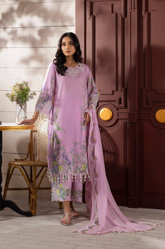 Sana Safinaz | Muzlin Spring 25 | M251-030B-3CI by Maria Faisal - Registered Vendor of : Sana Safinaz - type : Ladies Clothes - 100% original wedding dresses