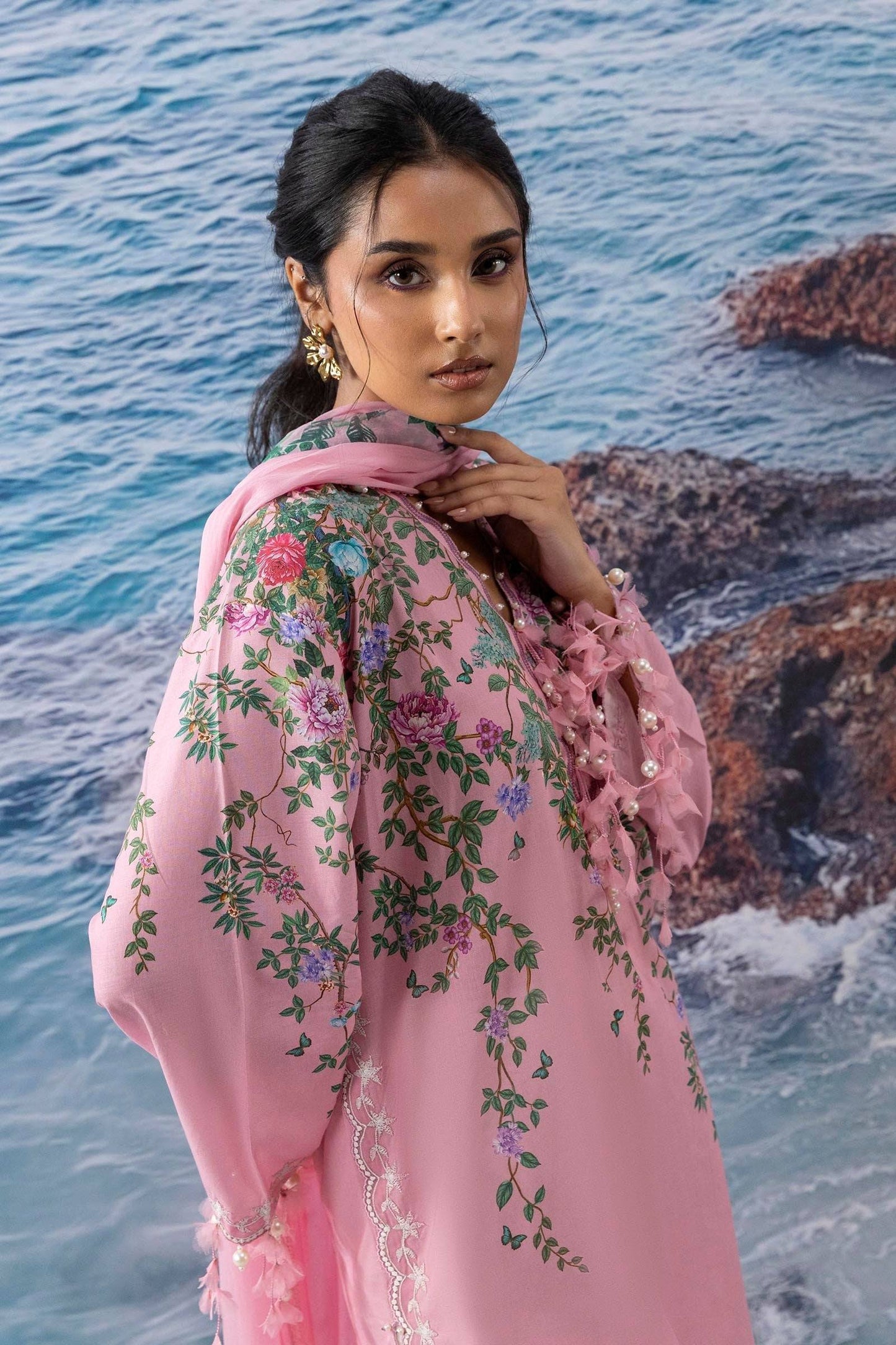 Sana Safinaz | Muzlin Summer 25 | 002A by Maria Faisal - Registered Vendor of : Sana Safinaz - type : Ladies Clothes - 100% original wedding dresses